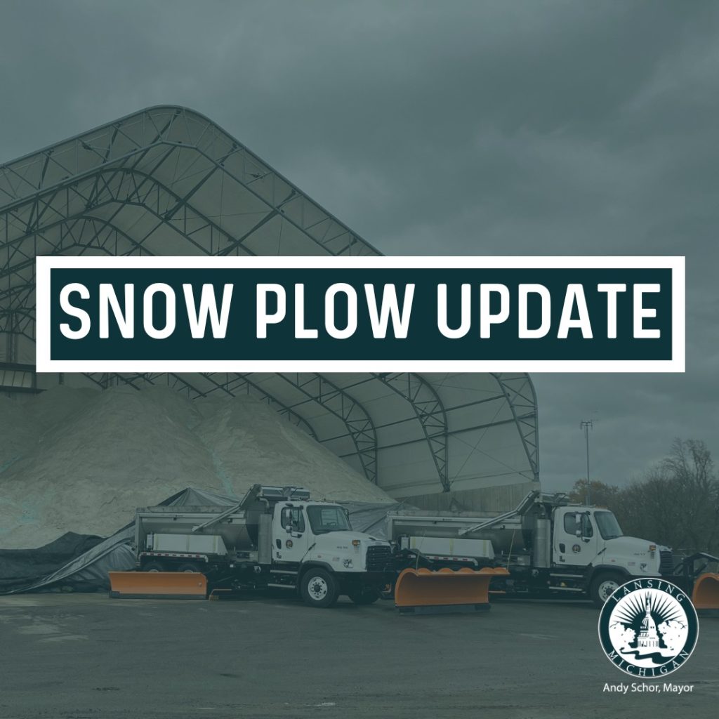 Michigan snowplows are doing more than clearing roads — their clever names are racking up views online. Credit: @lansingpubserv via Instagram